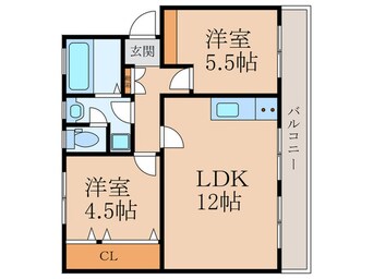 間取図 川本ビル