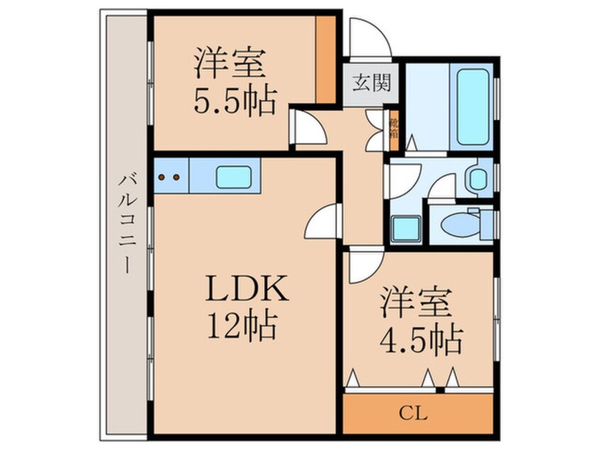 間取図 川本ビル