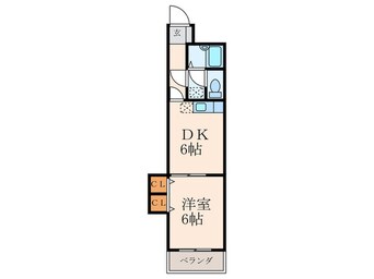 間取図 アベニュー守恒