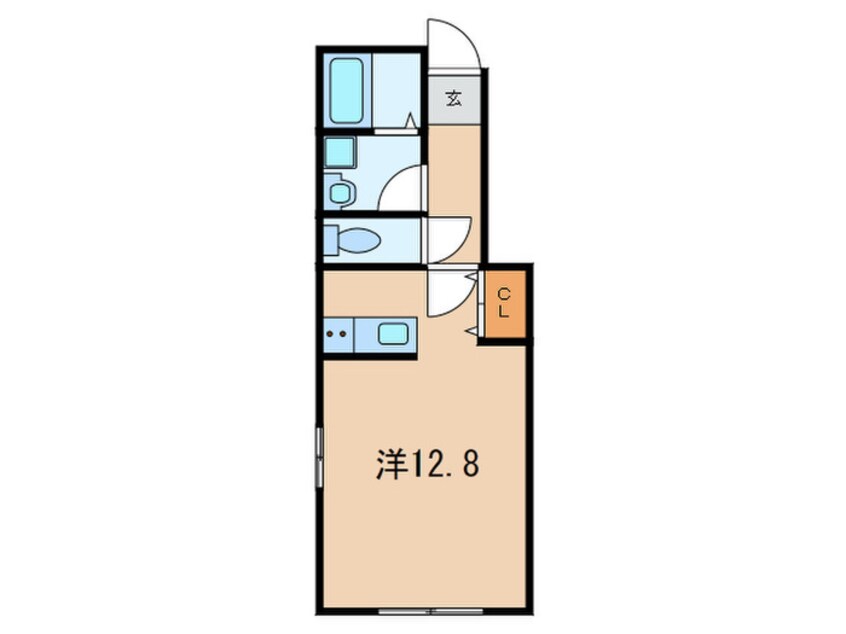 間取図 エクシヴ上富野