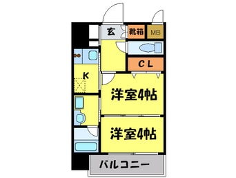 間取図 プライムアーバン博多