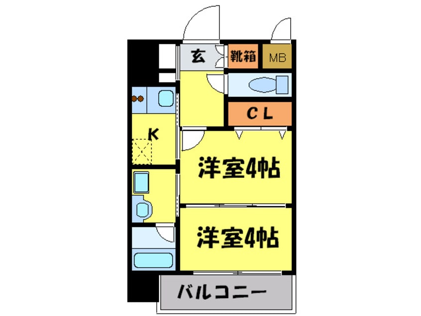 間取図 プライムアーバン博多