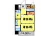 プライムアーバン博多 2Kの間取り