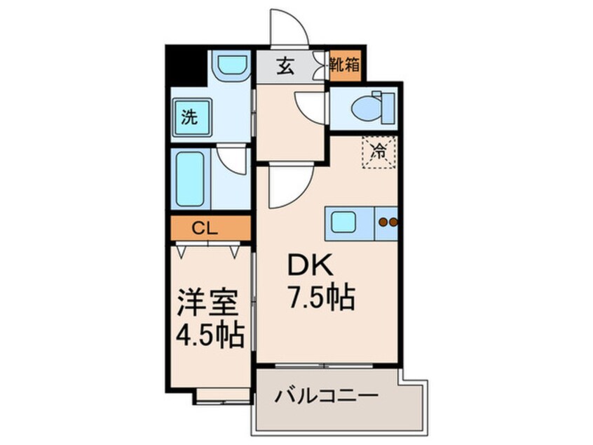 間取図 プライムアーバン博多