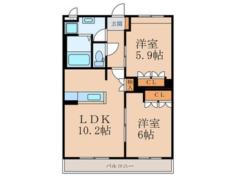 間取図 ペニーレイン