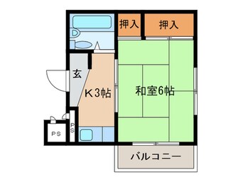 間取図 パレーシャル清水