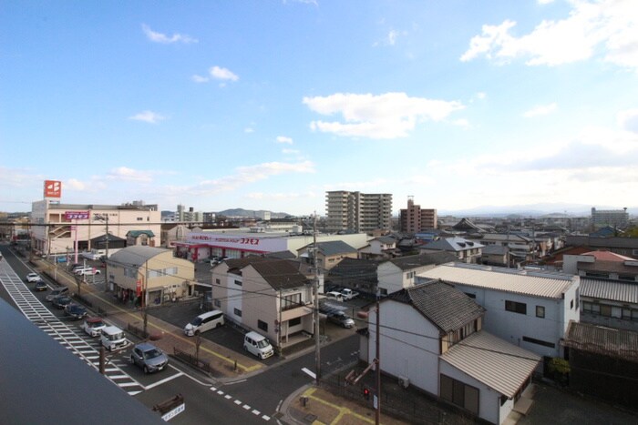 室内からの展望 テゾーロ行橋