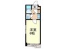 ハックベリ－平和 1Kの間取り