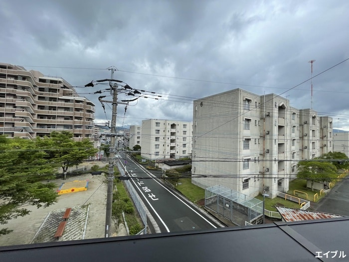 室内からの展望 アンプルールフェール弥生