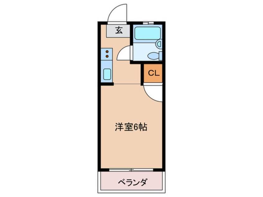 間取図 ファミュ和白丘B