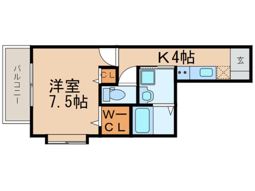 間取図 ギャラン菅原