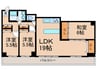 ﾗｲｵﾝｽﾞﾏﾝｼｮﾝ二日市（503） 3LDKの間取り