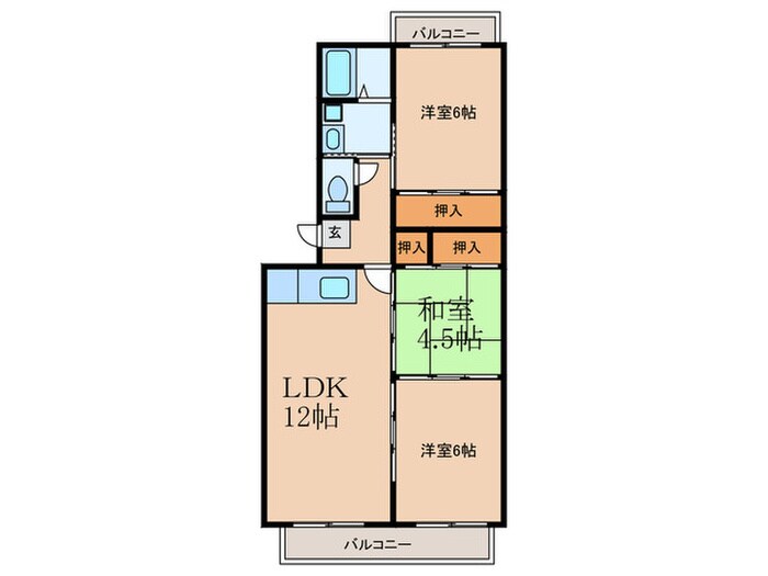 間取り図 第二城戸ビル