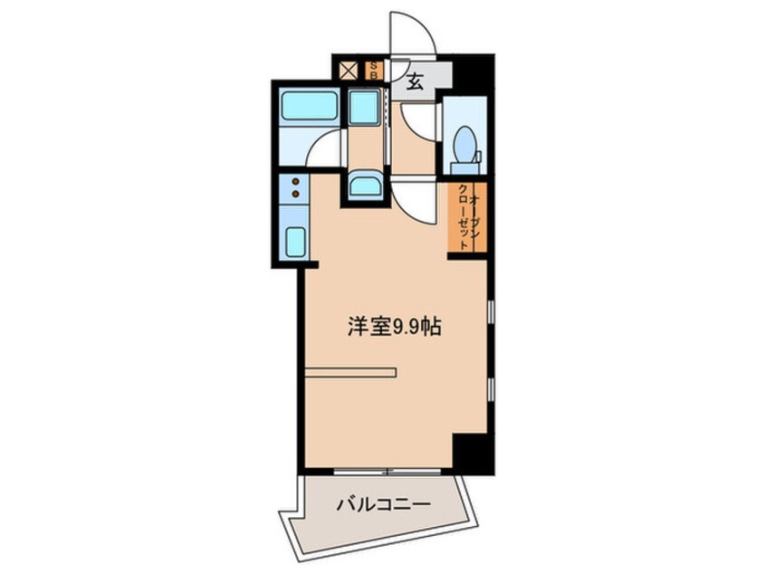 間取図 Ｓｅ　ｐｌｕｓ南林寺