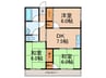 和廣ビル 3DKの間取り