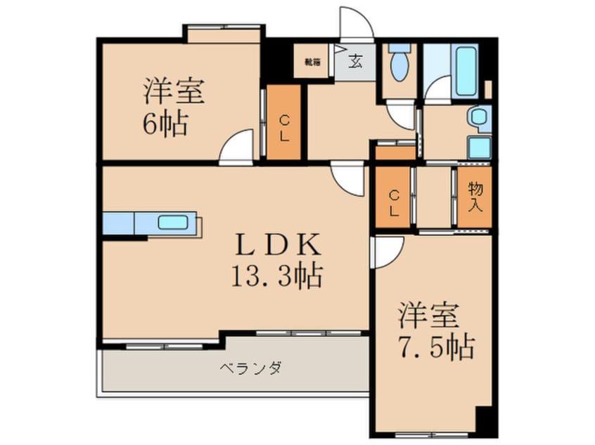 間取図 Olive1