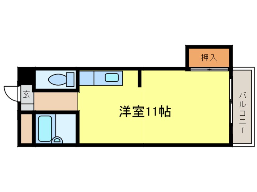 間取図 桔梗ハイツ