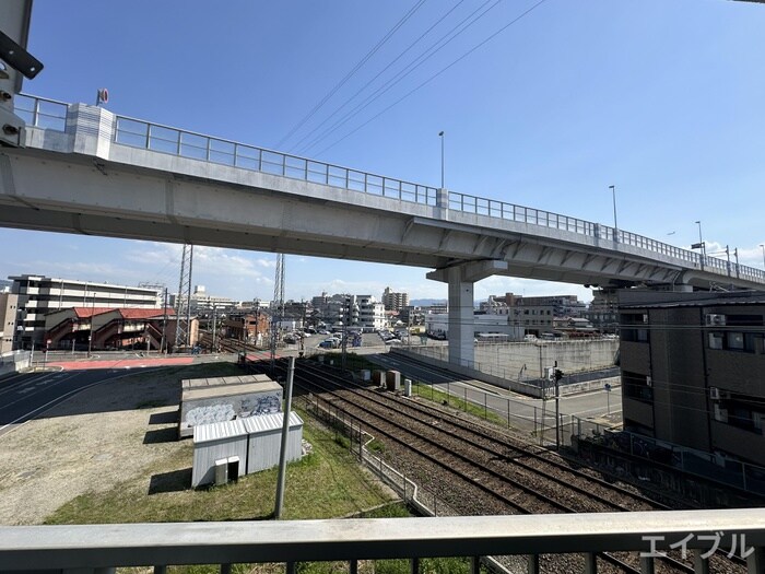 室内からの展望 桔梗ハイツ