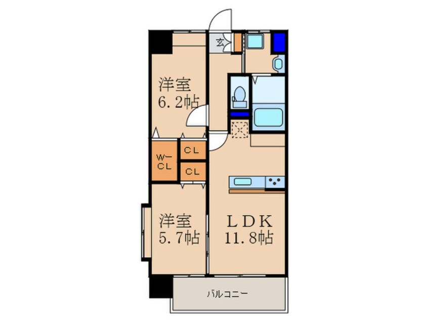 間取図 リオ・グランデ