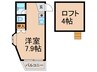 マキシム空港前３ 1Rの間取り