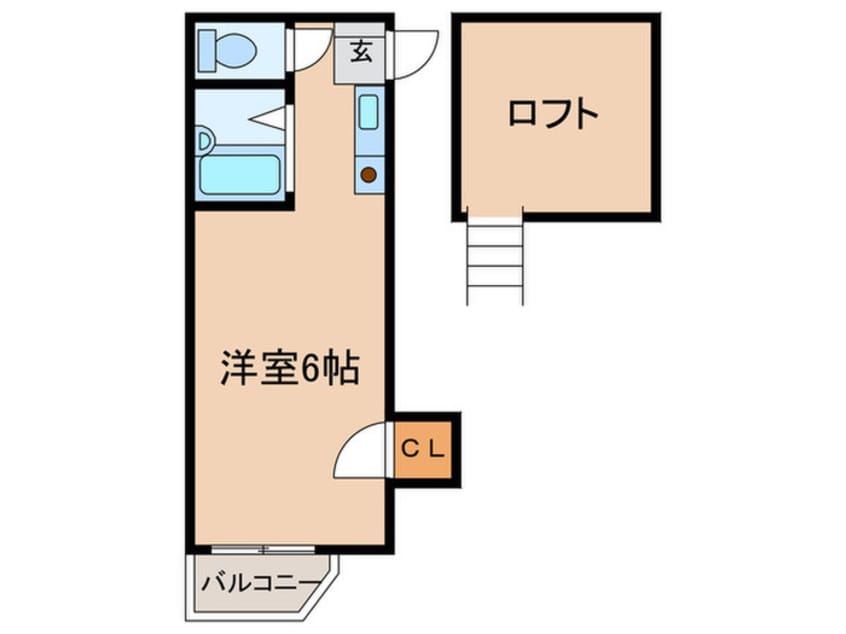 間取図 マキシム空港前Ⅰ