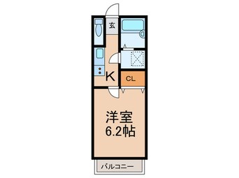 間取図 ﾘﾌﾞﾚｱ福岡女学院前