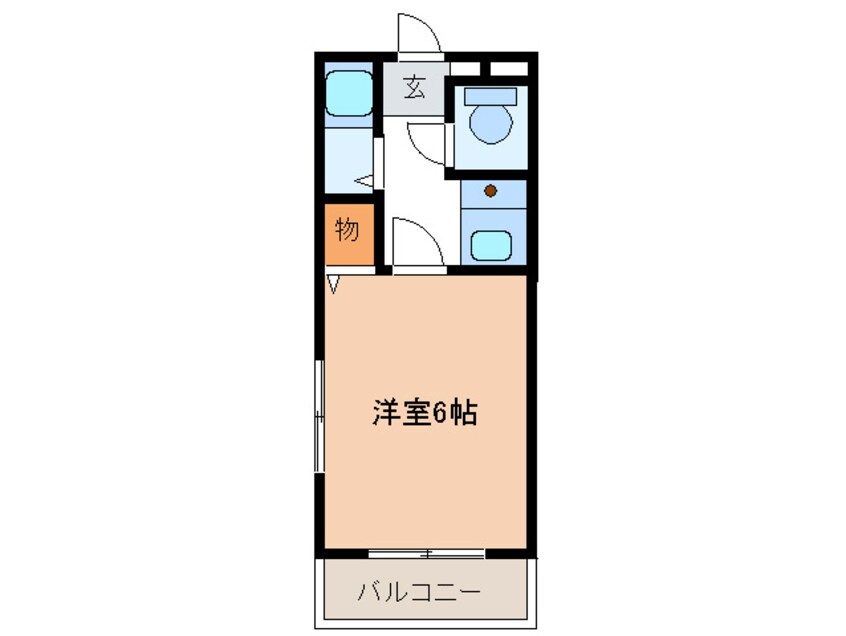 間取図 ポルトス西新