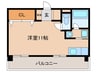 サンマリノビル 1Rの間取り