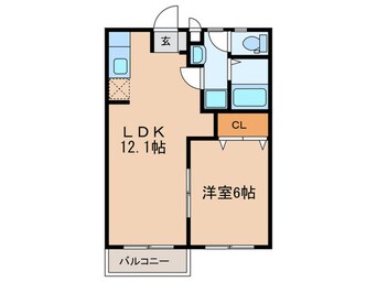 間取図 ア－バンリ－ム