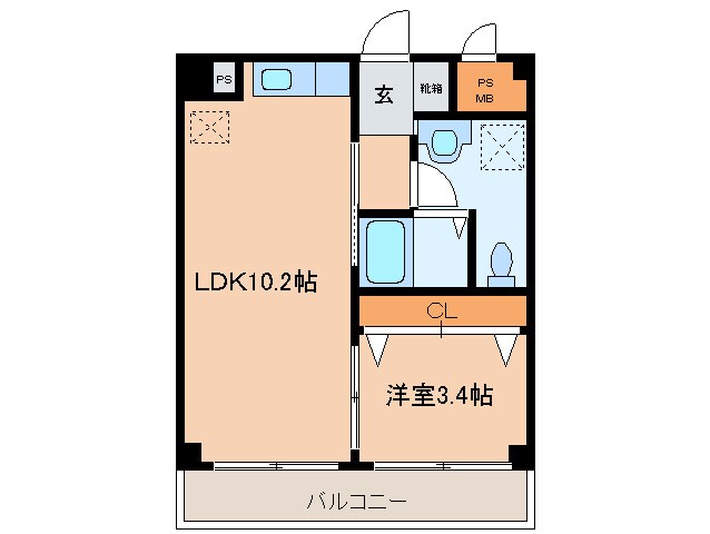 間取り図 アスピラシオンステラ前原