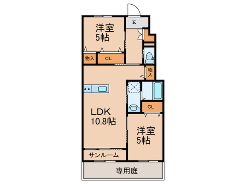 間取図 マリヤージュ