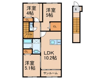 間取図 マリヤージュ