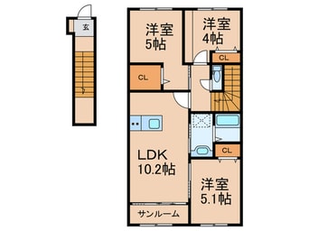 間取図 マリヤージュ