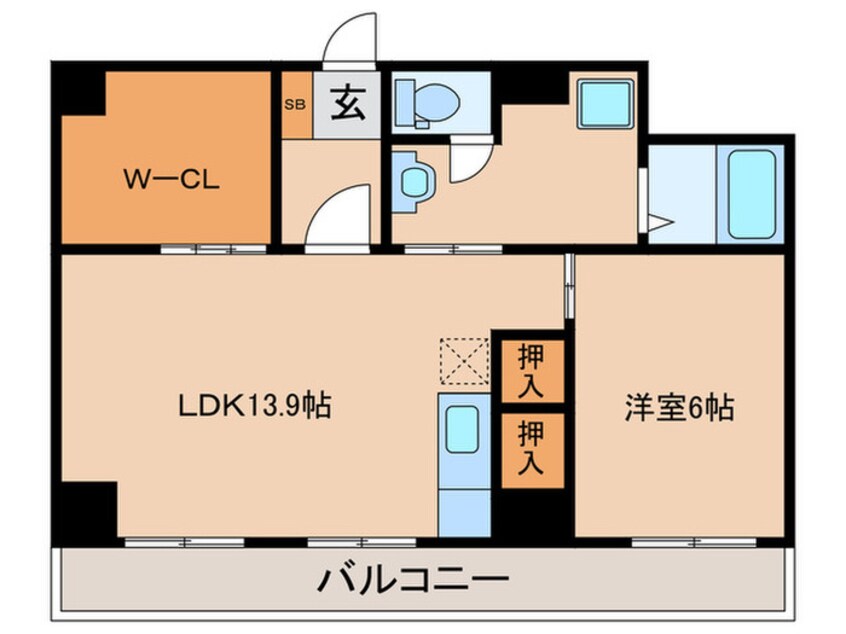 間取図 平尾ファミリア