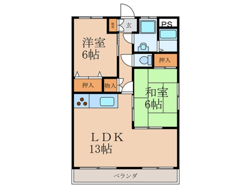 間取図 サグラダファミリアⅢ