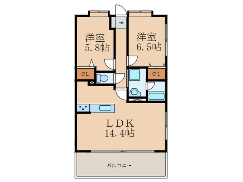 間取図 ＮｅｗＧａｅａ四季彩の丘Ａ棟