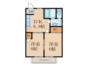 間取図 カルム太刀浦