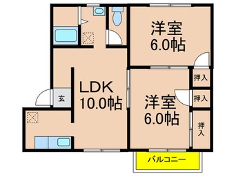 間取図 フレグランス