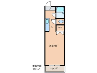 間取図 北原ハイツ