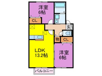 間取図 オリオンＡ棟