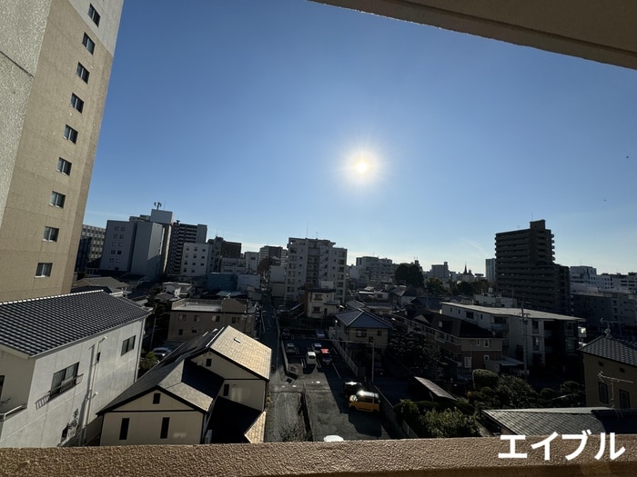 室内からの展望 日吉壱番館