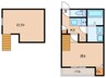 ヴィラ福工大前 1Kの間取り