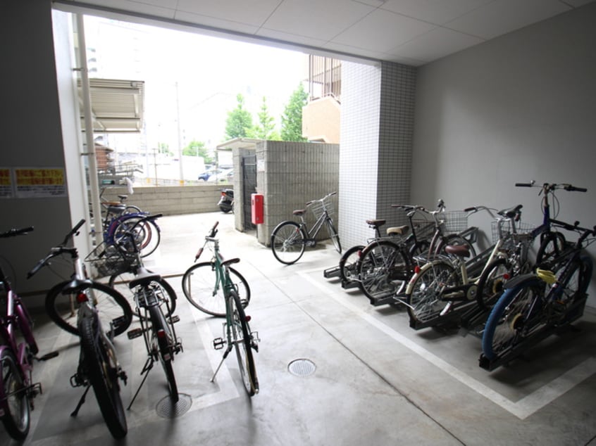 駐輪場 リアンシエルブルー東比恵Ⅱ