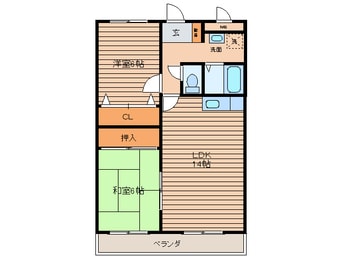 間取図 パラッツオ宝