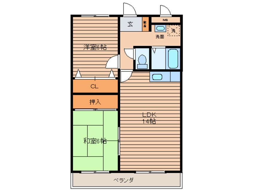 間取図 パラッツオ宝