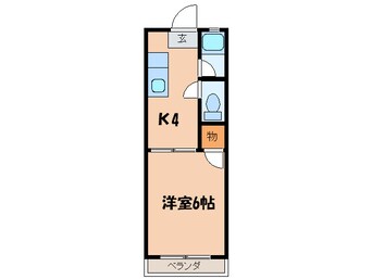 間取図 ヴィラ２１０