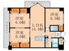 レイ・ブリック若園 3LDKの間取り