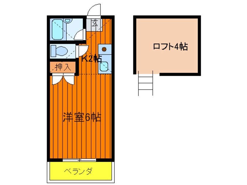 間取図 マキシム箱崎