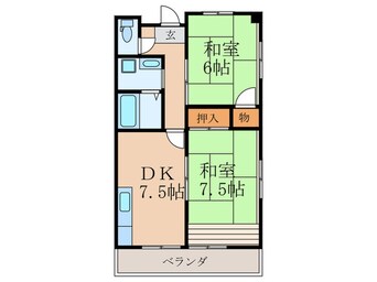 間取図 第一共立ビル