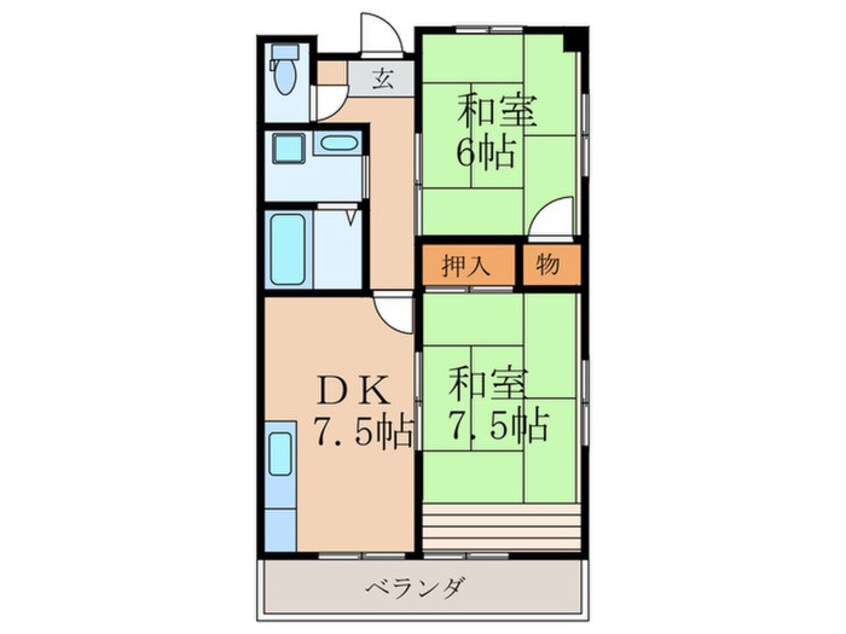 間取図 第一共立ビル